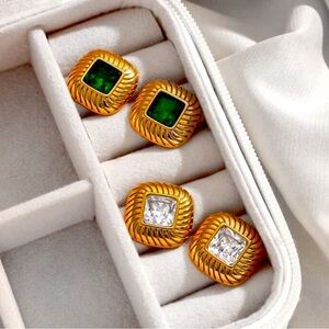 🎁SALE🎁STAINLESS STEEL WATER RESISTANT HAND CRAFTED EARRING